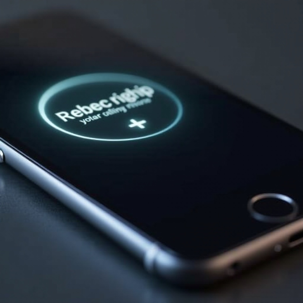 iphone 重新 啟動